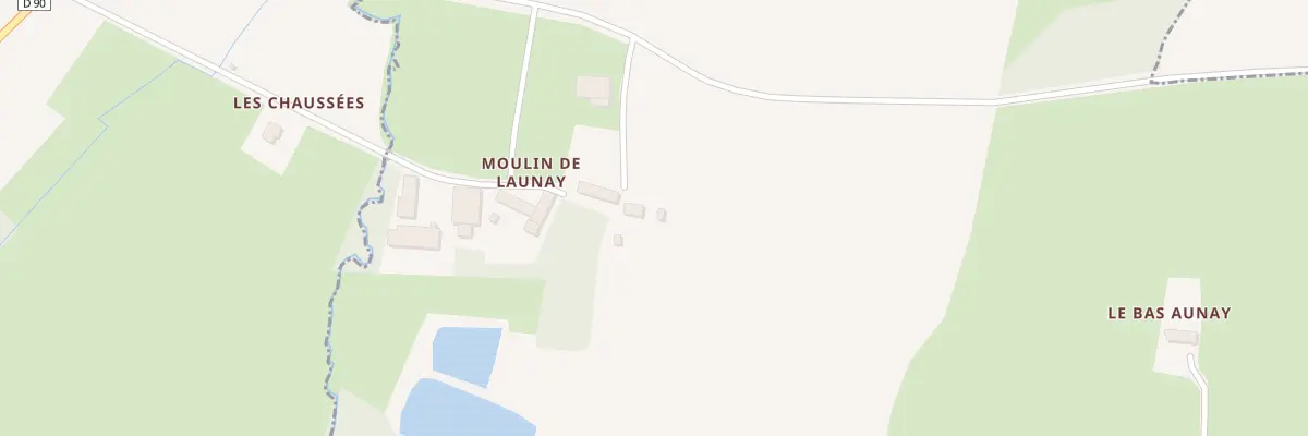 Plan du 9000 Moulin de Launay à Vieux-Viel