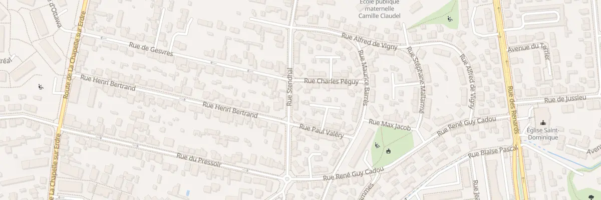 Plan du 14 Rue Stendhal à Nantes