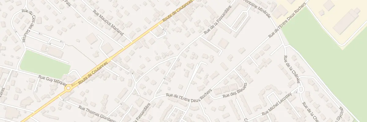 Plan du 30A Rue de la Passardière à Donville-les-Bains