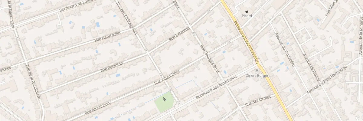 Plan du 20 Rue Albert Dory à Nantes
