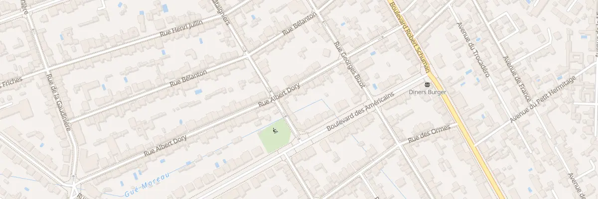 Plan du 21 Rue Albert Dory à Nantes