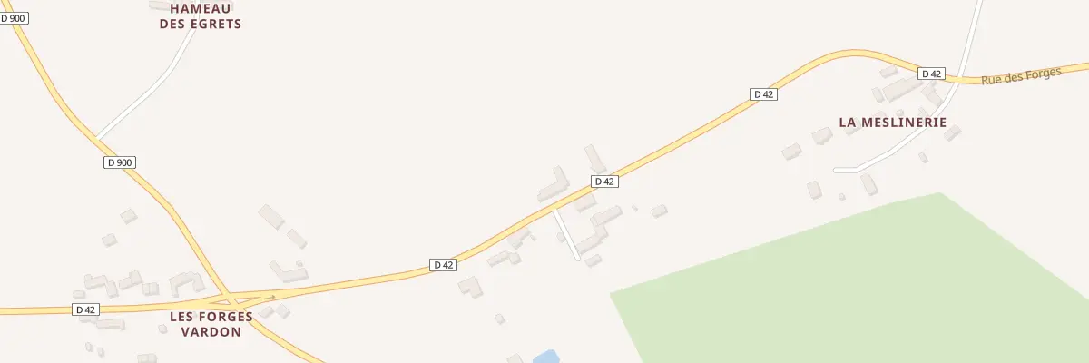 Plan du 6 Rue des Forges à Néhou