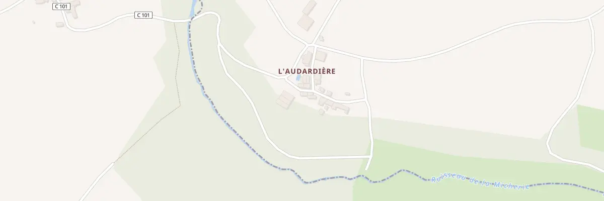 Plan du 240 L’Audardière au Poiré-sur-Vie