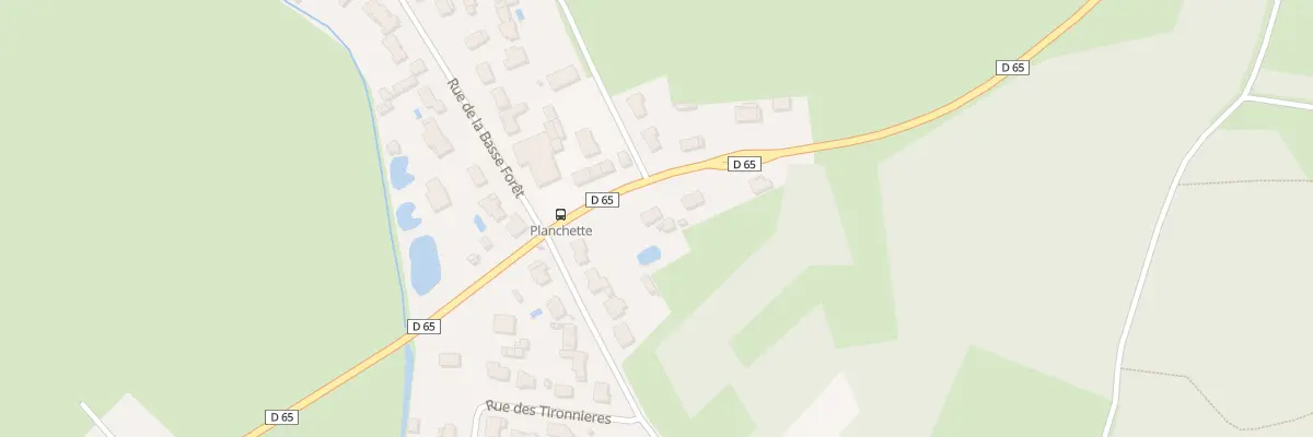 Plan du 6 Rue de la Planchette à Pont-Saint-Martin