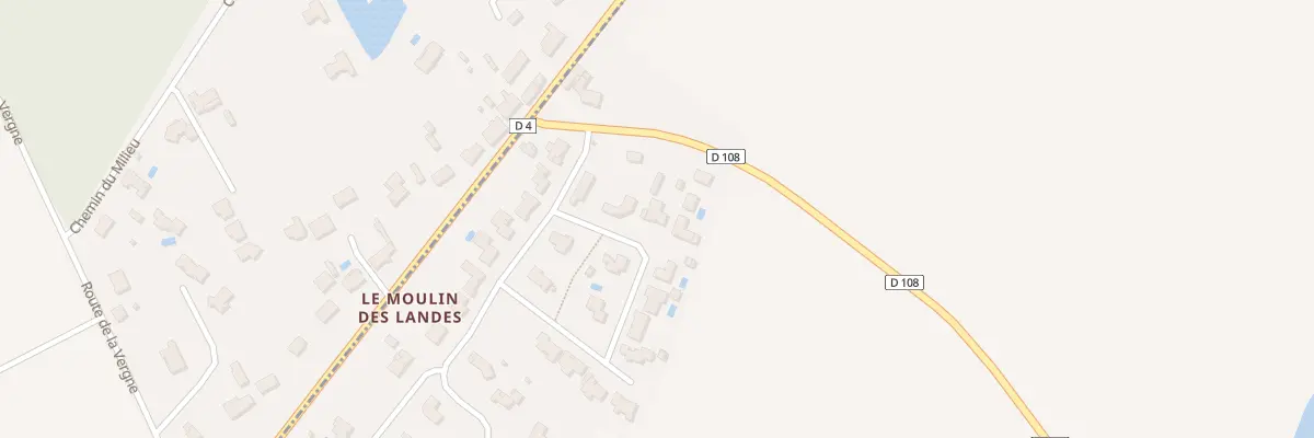 Plan du 160 Rue de l’ajonnière à Poiroux