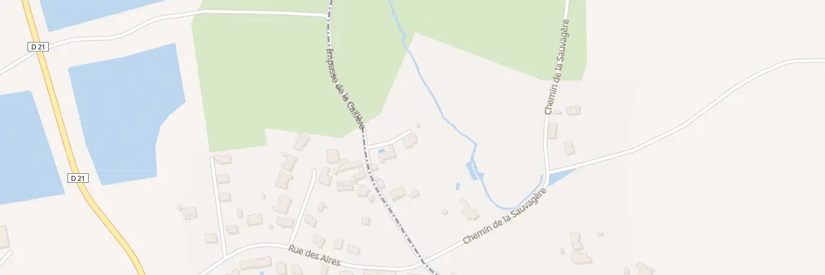 Plan du 14 Imp de la Caillère à Saint-Vincent-sur-Jard