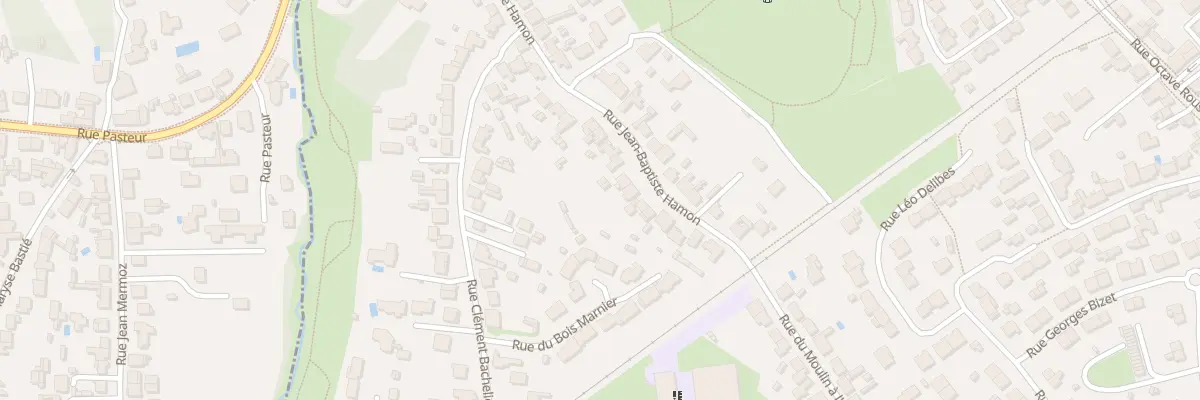 Plan du 30 Rue Jean Baptiste Hamon à Rezé