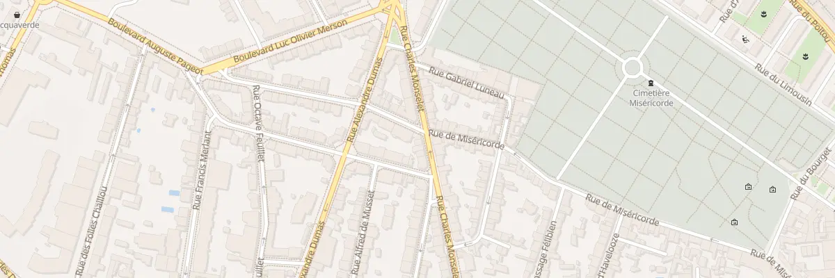 Plan du 1 Rue de Carcouet à Nantes