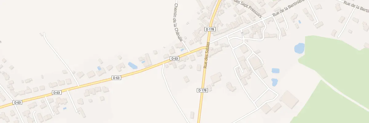Plan du 5 Av du Gen de Gaulle à Saint-Colomban