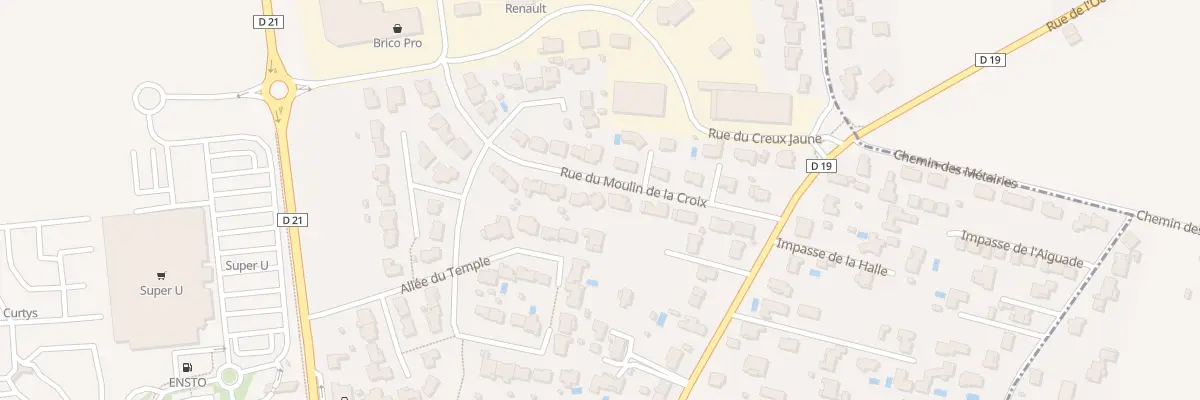 Plan du 11 Rue du moulin de la croix à Jard-sur-Mer