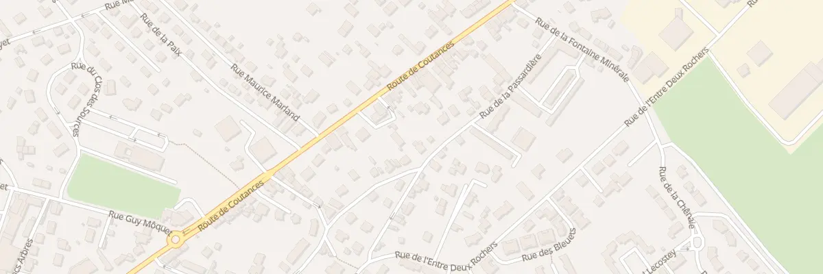 Plan du 65 Rue de la Passardière à Donville-les-Bains
