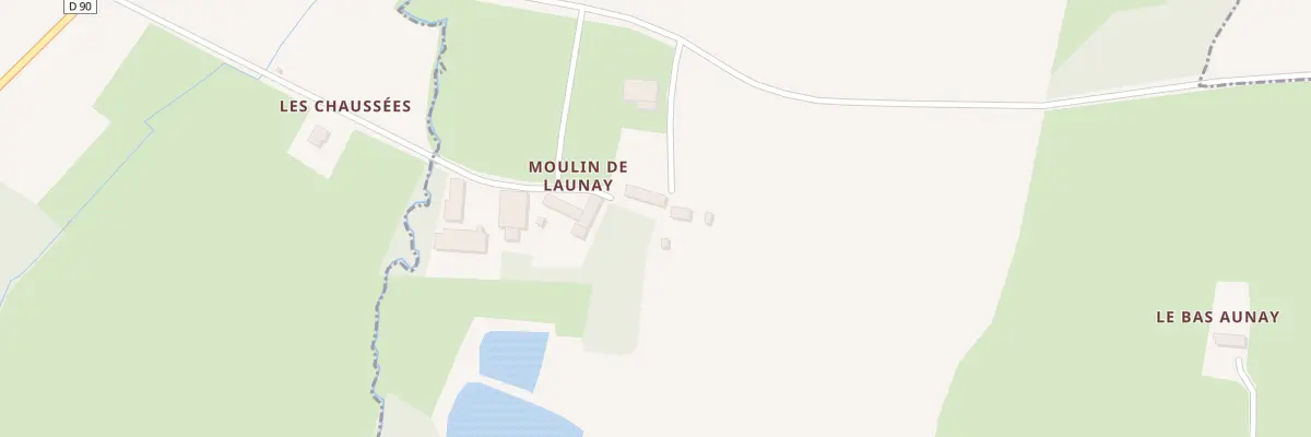 Plan du 5013 Moulin de Launay à Vieux-Viel