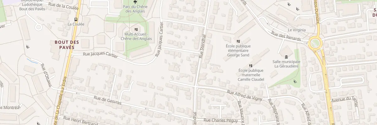 Plan du 39 Rue Stendhal à Nantes
