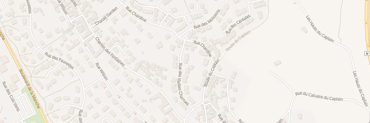 Plan du 128 Rue des Vieilles Charrues Tour à Cherbourg-en-Cotentin
