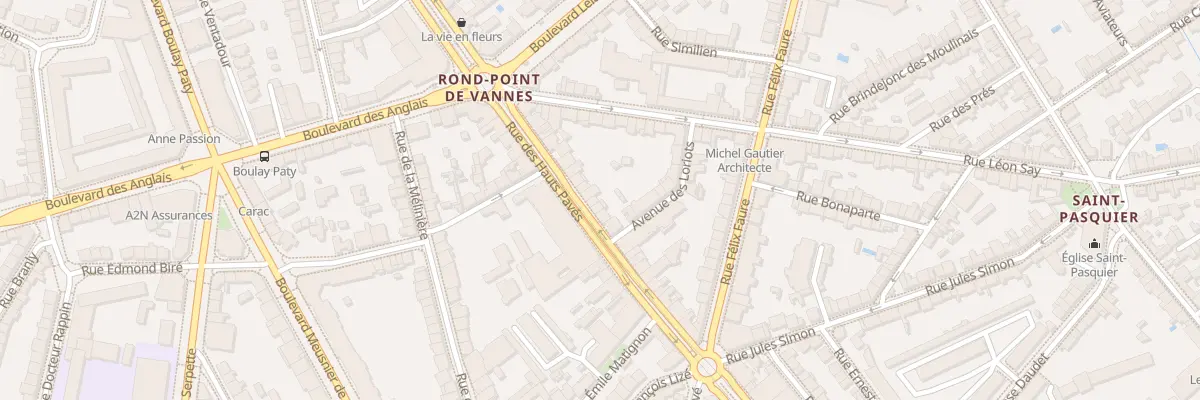 Plan du 122 Rue des Hauts Pavés à Nantes