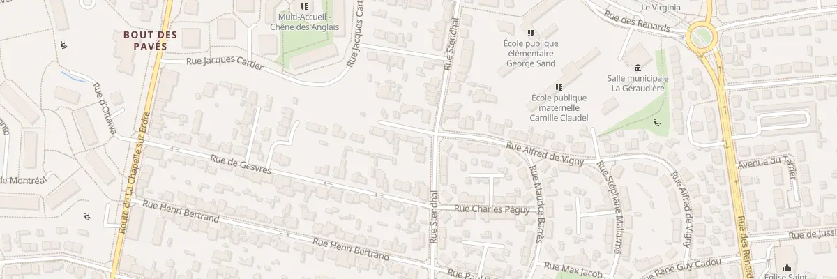 Plan du 27 Rue Stendhal à Nantes