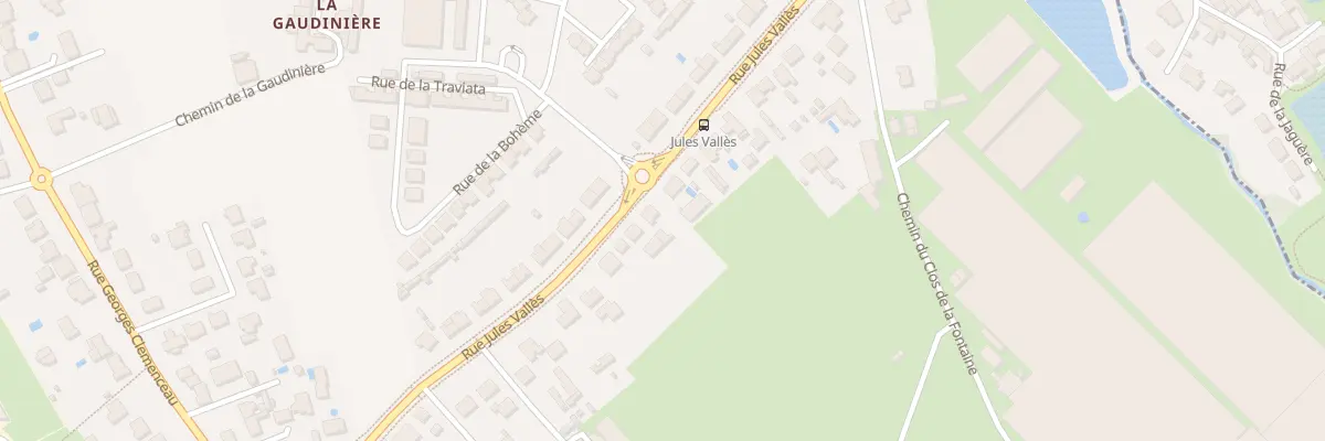 Plan du 33 Rue Jules Vallès à Bouguenais