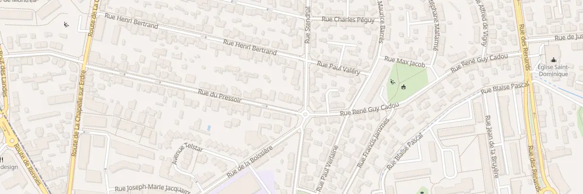 Plan du 53 Rue du Pressoir à Nantes