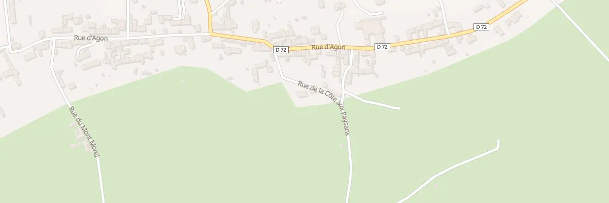 Plan du 4 Rue de la Côte aux Paysans à Agon-Coutainville