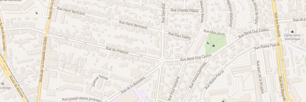 Plan du 51 Rue du Pressoir à Nantes