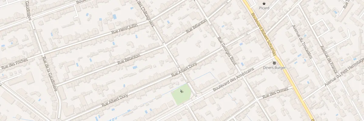 Plan du 28 Rue Albert Dory à Nantes