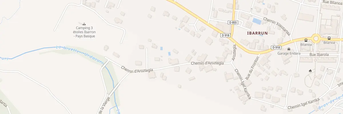 Plan du 210 Che d’Aroztegia à Saint-Pée-sur-Nivelle