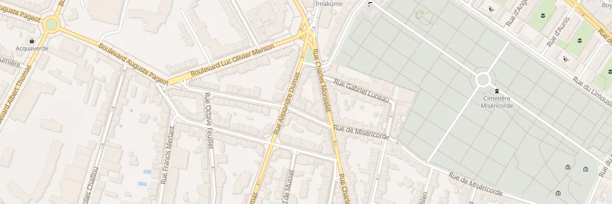 Plan du 6 Rue de Carcouet à Nantes