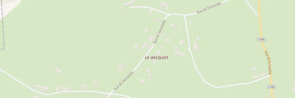 Plan du 18 Rue de Denneville à Néhou