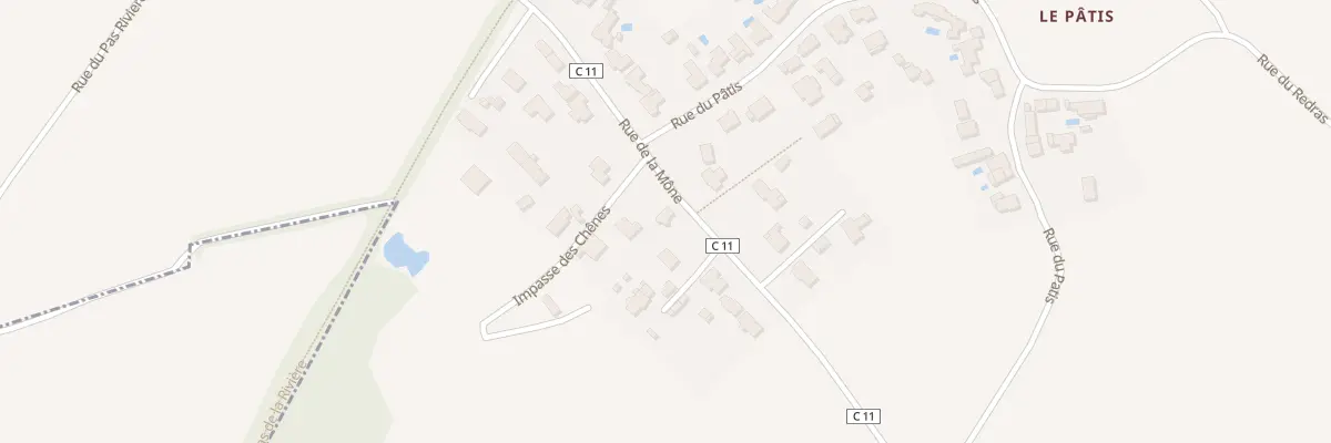 Plan du 18B Rue de la Mône à Pont-Saint-Martin