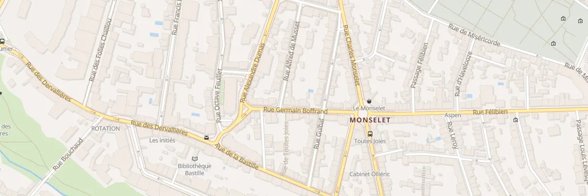 Plan du 14 Rue Germain Boffrand à Nantes