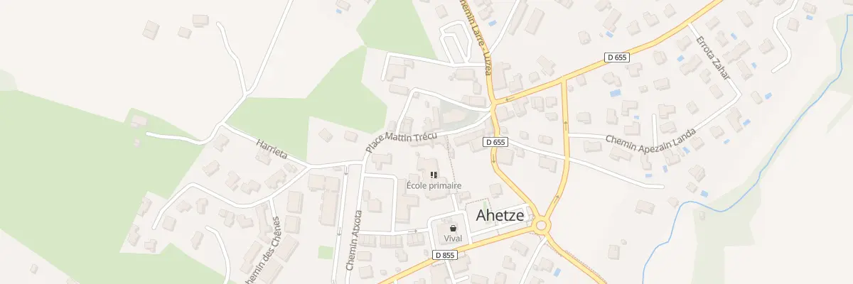 Plan du 13 Pl Mattin Trecu à Ahetze