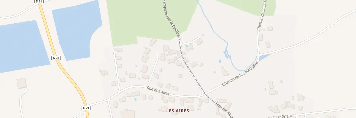 Plan du 9 Imp de la Caillère à Jard-sur-Mer