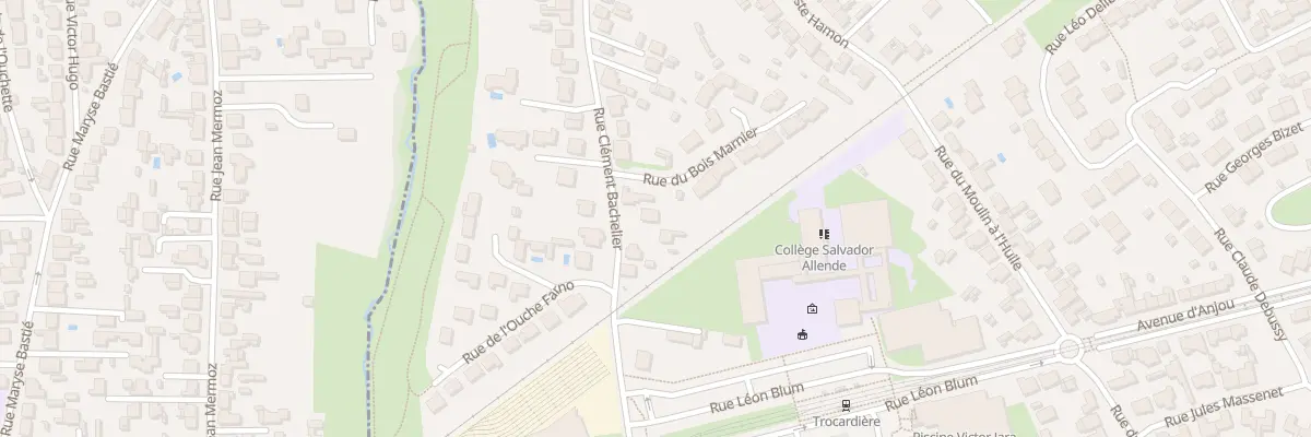 Plan du 41 Rue Clément Bachelier à Rezé