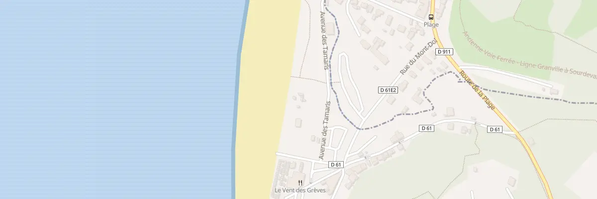 Plan du 3B Av des Tamaris à Carolles