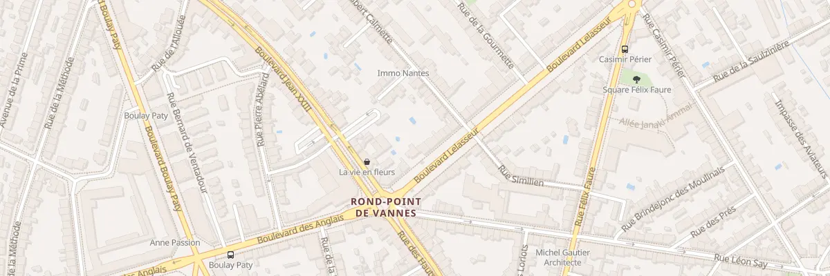 Plan du 72 Bd Lelasseur à Nantes