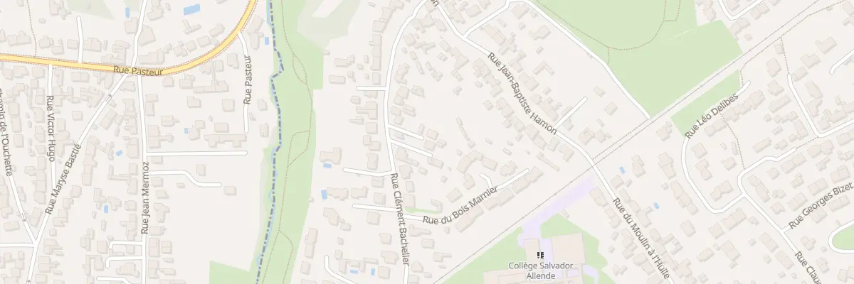 Plan du 21B Rue Clément Bachelier à Rezé
