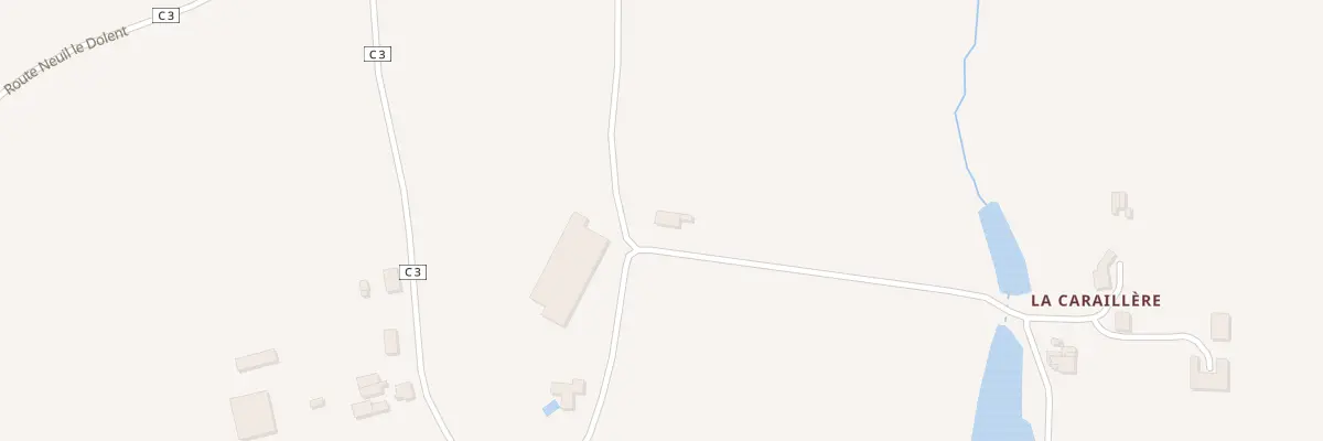 Plan du 3 La Pognère au Girouard