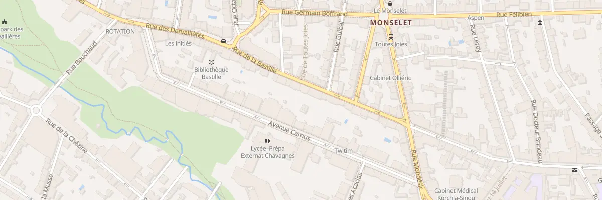 Plan du 69 Rue de la Bastille à Nantes