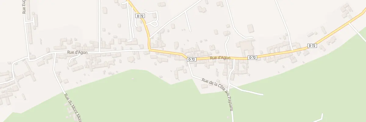 Plan du 65 Rue de la Rue d’Agon à Agon-Coutainville