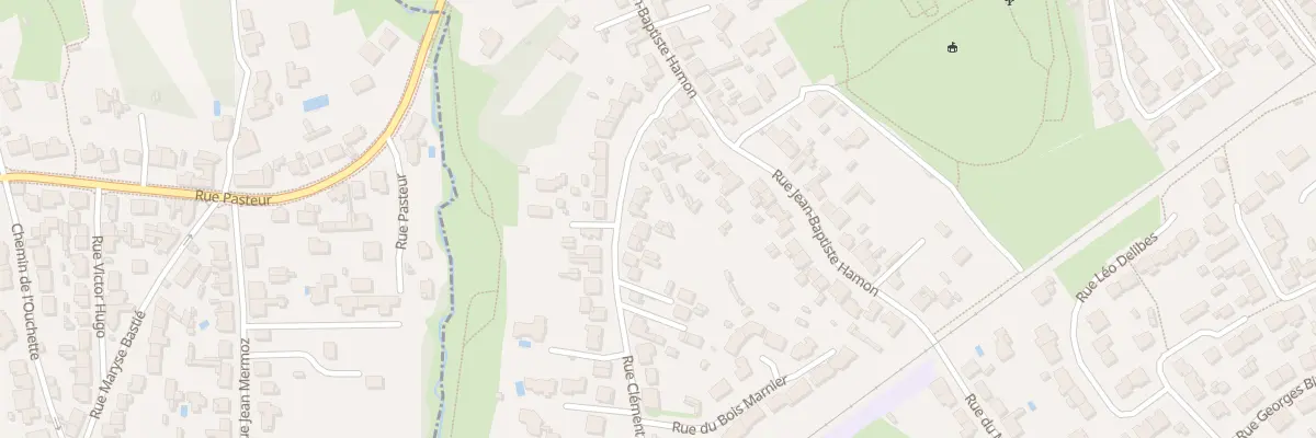 Plan du 11 Rue Clément Bachelier à Rezé