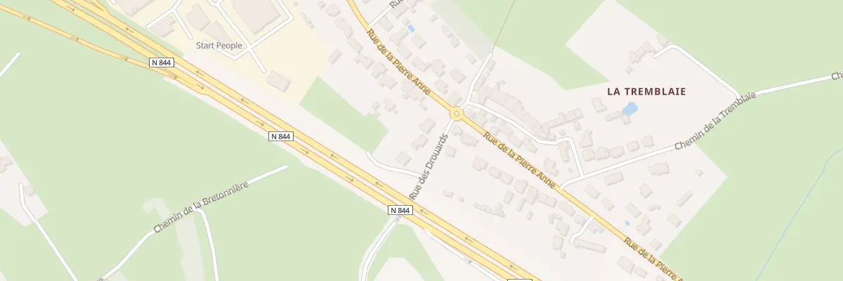 Plan du 3 Rue des Drouards à Bouguenais