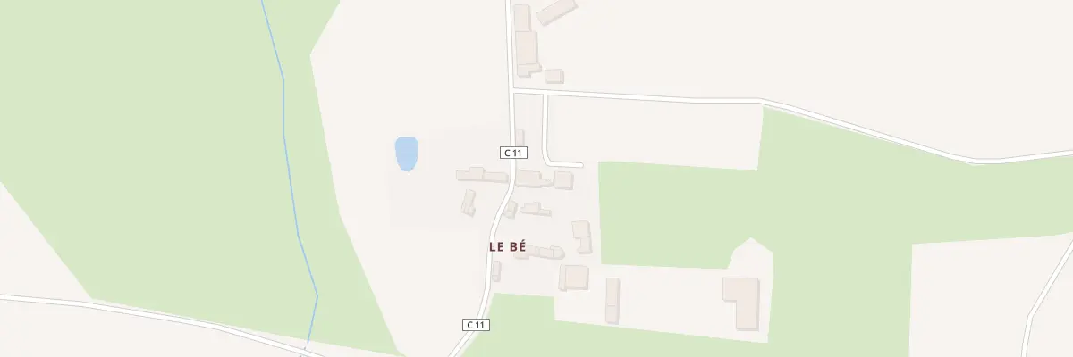 Plan du 26 Le Be à Nozay