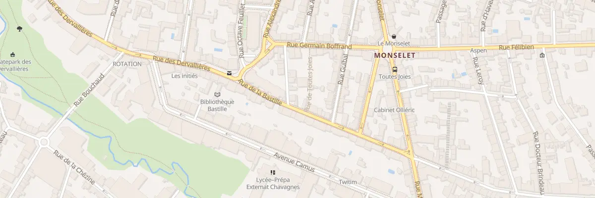 Plan du 78 Rue de la Bastille à Nantes