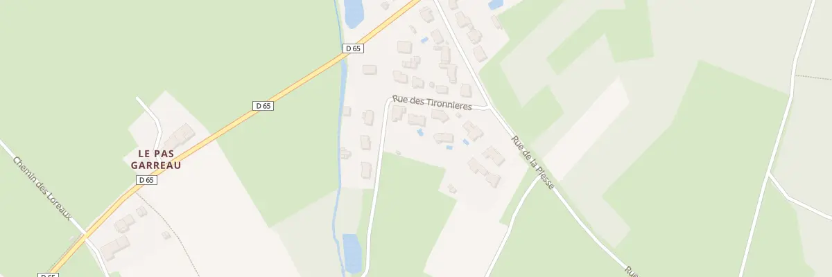 Plan du 3 Rue des Tironniéres à Pont-Saint-Martin