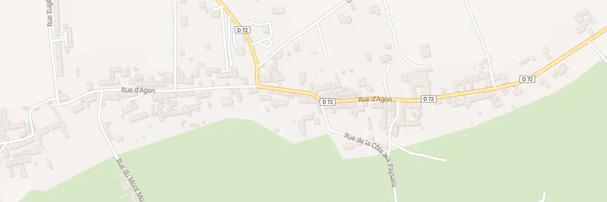 Plan du 63 Rue de la Rue d’Agon à Agon-Coutainville