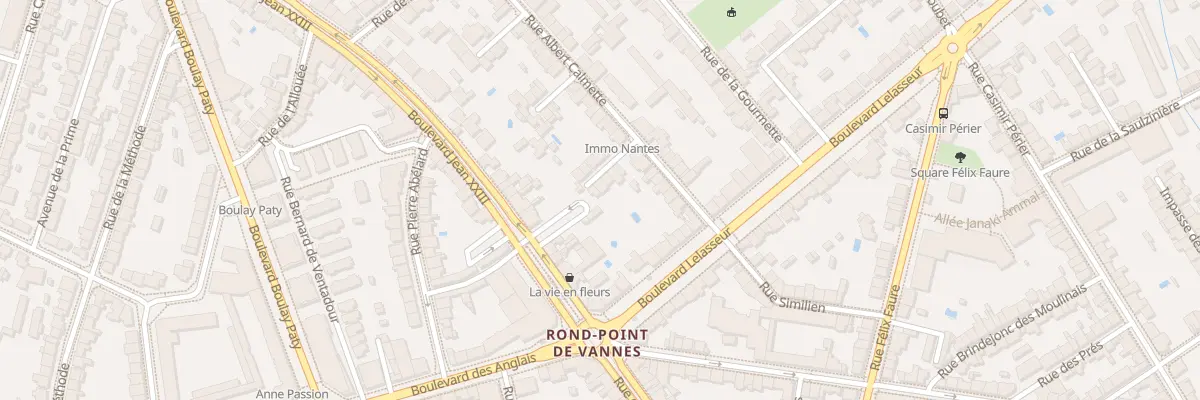 Plan du 9 Av de la Maisonnette à Nantes