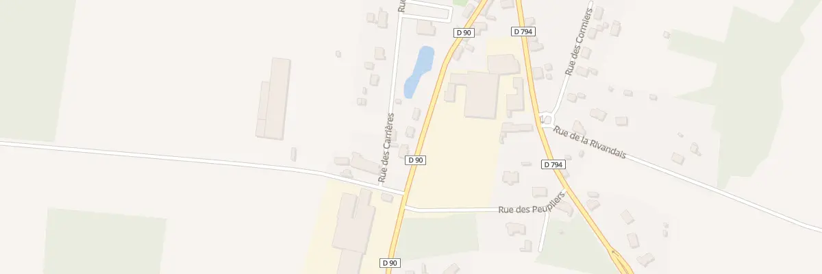 Plan du 12 Rue Du Chateau à Saint-Rémy-du-Plain