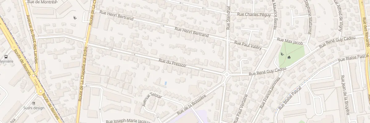 Plan du 35 Rue du Pressoir à Nantes