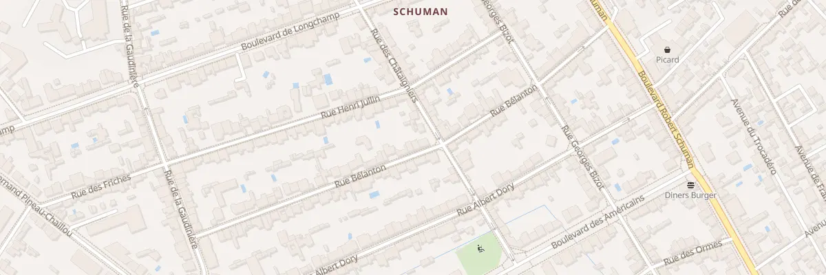 Plan du 24 Rue de Bélanton à Nantes