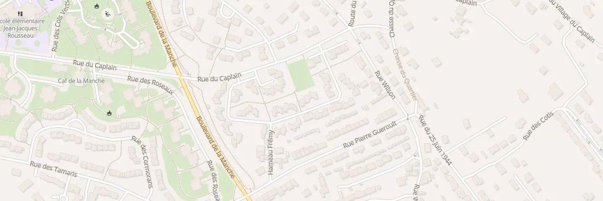 Plan du 130 Rue des Bengalis à Cherbourg-en-Cotentin